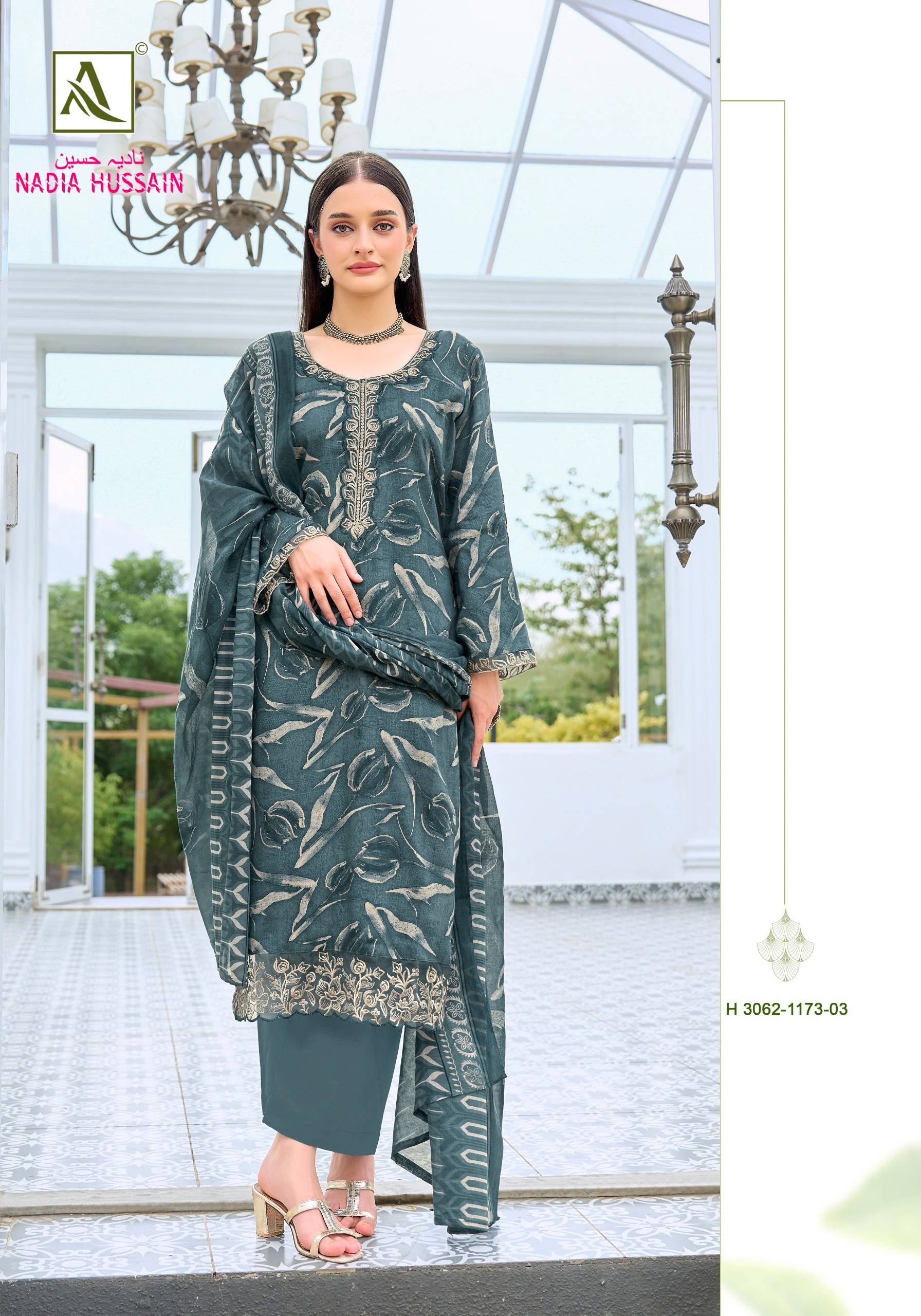 NADIA HUSSAIN By ALOK SUIT 01 To 04 Series Beautiful Festive Suits Stylish Fancy Colorful Ethnic Wear Pure Jam Cotton Print Dresses At Wholesale Price
